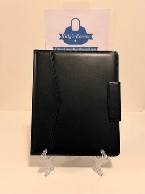 NWOT CoBak Black Premium PU Leather case for Kindle Scribe 3rd Generation